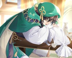 venti (genshin impact) from genshin impact by crescent (cgcrescent)