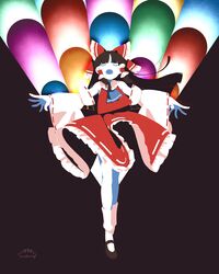 hakurei reimu from touhou by mobcap