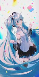 hatsune miku from vocaloid