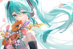 hatsune miku from vocaloid