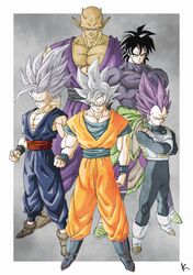 broly (dragon ball super) from dragon ball by kakeru (dbskakeru)