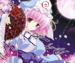 saigyouji yuyuko from touhou by shigunyan