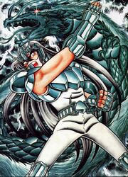 dragon shiryu from saint seiya