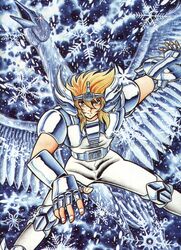 cygnus hyoga from saint seiya