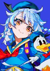 donald duck from disney by mika pikazo