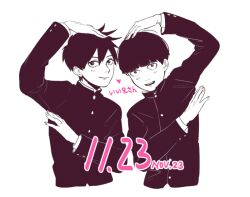kageyama ritsu from mob psycho 100 by saha