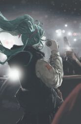 hatsune miku from vocaloid