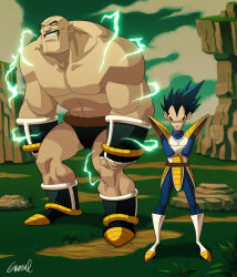nappa from dragon ball by godtail
