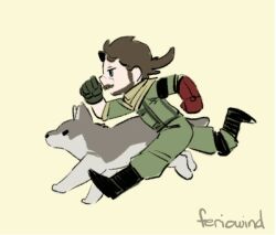 diamond dog from metal gear (series) by feriowind