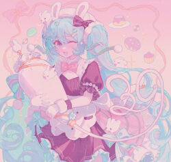 hatsune miku from vocaloid by froflossy