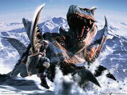 tigrex from monster hunter