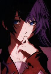 senjougahara hitagi from bakemonogatari by moku (muooku)
