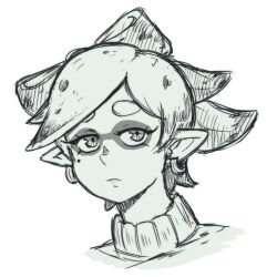 inkling from splatoon (series) by akairiot
