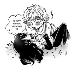 denji (chainsaw man) from chainsaw man
