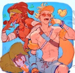 junkrat (overwatch) from overwatch by kanataria