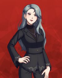 niijima sae from persona by adricarra
