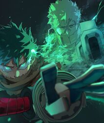 midoriya izuku from boku no hero academia