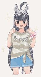 plains zebra (kemono friends) from kemono friends