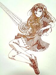 kaede johan nouvel from assault lily by kanoe-ya
