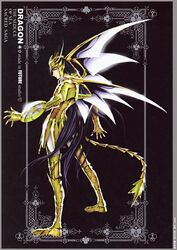 dragon shiryu from saint seiya