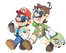 luigi from super mario bros.
