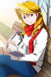 christine garland from super real mahjong by tanaka ryou