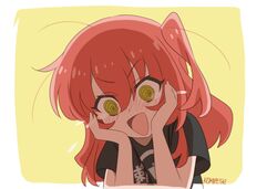 kita ikuyo from bocchi the rock!