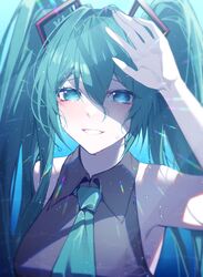 hatsune miku from vocaloid