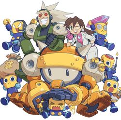 tron bonne (mega man) from mega man (series) by cameron sewell