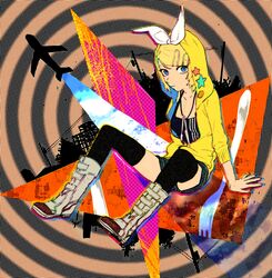 kagamine rin from vocaloid by mitosa