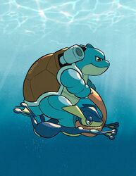blastoise from pokemon by teletelo