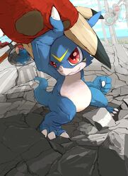 growmon from digimon by aomon (yuuji7604)