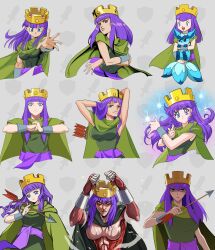 archer queen (clash of clans) from bishoujo senshi sailor moon