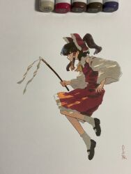 hakurei reimu from touhou by shiratama (hockey)