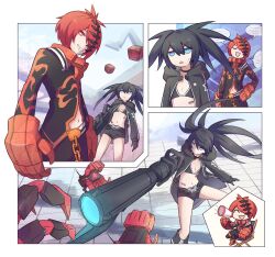 black rock shooter (character) from black rock shooter