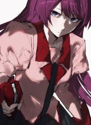 senjougahara hitagi from bakemonogatari by moku (muooku)