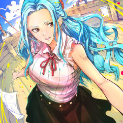 nefertari vivi from one piece by illustica phantom