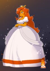 princess peach from super mario bros. by saiwo (saiwoproject)