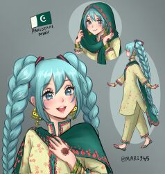 hatsune miku from vocaloid