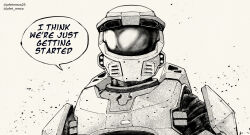 master chief fan art