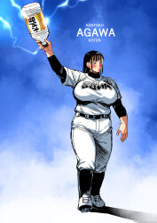 agawa sensei (strikeout pitch) fan art