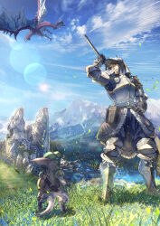felyne from monster hunter (series) by touro