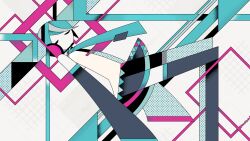 hatsune miku from vocaloid by machigami yoh