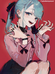 hatsune miku from vampire (vocaloid) by qiubenyouxi