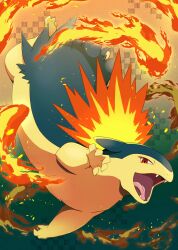 typhlosion from pokemon by kechon-san