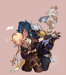 aether (genshin impact) fan art