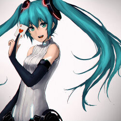hatsune miku from vocaloid