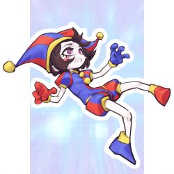 pomni (the amazing digital circus) from the amazing digital circus by phantom ix row
