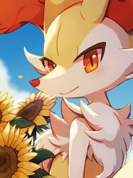 braixen from pokemon by kechon-san