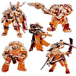 adepta sororitas from warhammer 40k